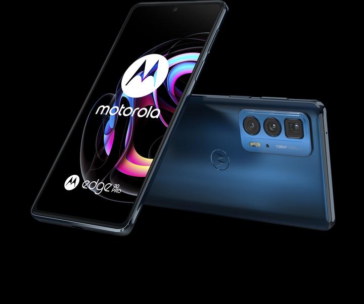 Image du produit Motorola Edge 20 Pro (256 Go, Midnight Blue, 6.70", Double SIM, 5G)