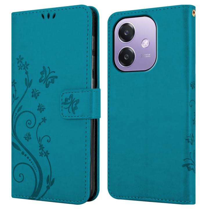 Produktbild Cadorabo Hülle für Oppo A40 mit Blumen Muster (Oppo A40)