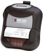 Actual product image Zebra RW 420, 8 dots/mm 203 dpi (203 dpi)