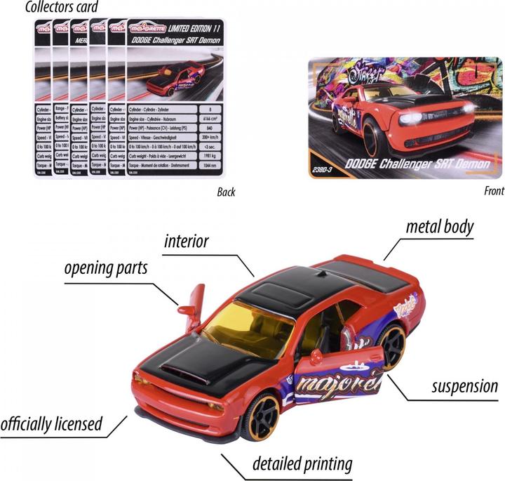 Actual product image Majorette Colour Changers, 6-sort.