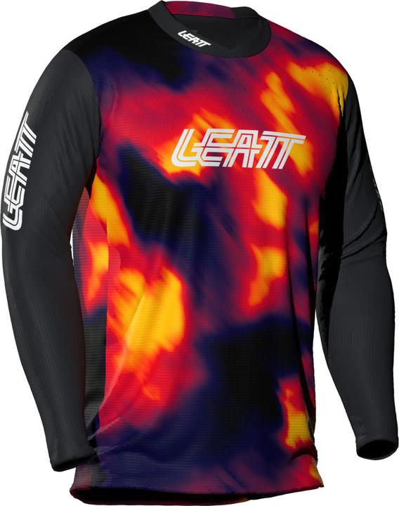 Produktbild Leatt MTB Gravity 4.0 Long Sleeve Jersey Jr heatmap red L (L)