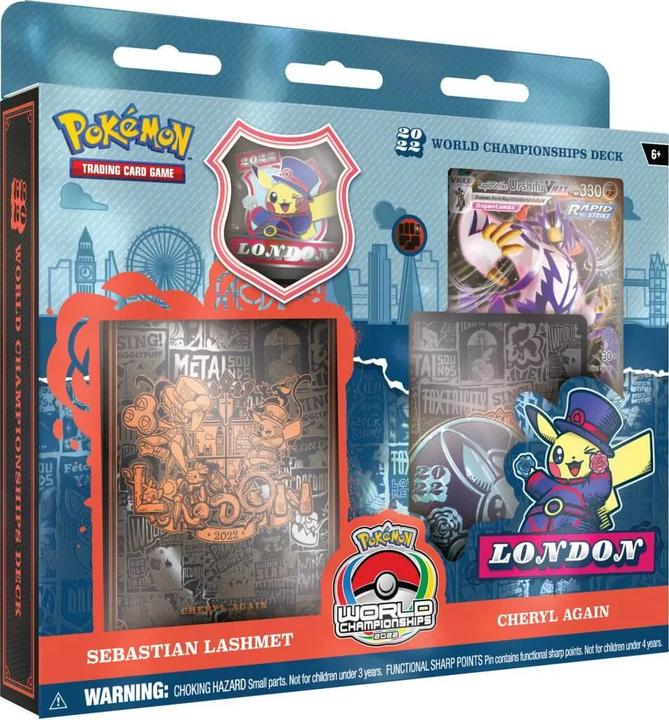 Actual product image Pokémon Pokemon Deck 2023 Weltmeisterschaft Sebastian Lashmet Cheryl wieder (English, Deck)