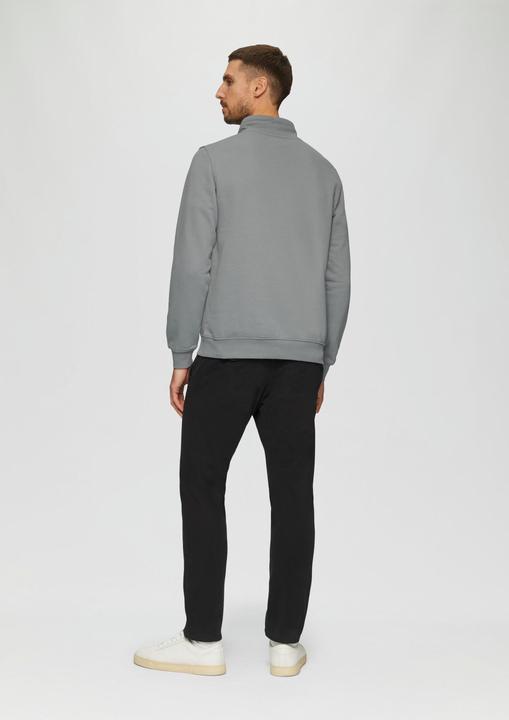 Produktbild s.Oliver Sweatshirt Sweatshirt mit Frontprint und Snood-Kragen (S)