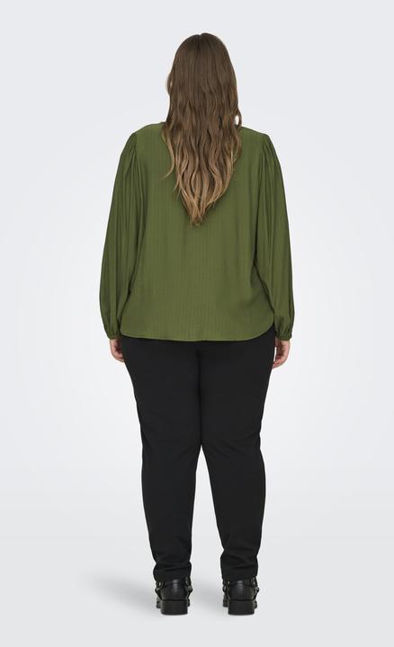 Image du produit Only Coupe normale Col en V Élastique Manches bouffantes Top (44)
