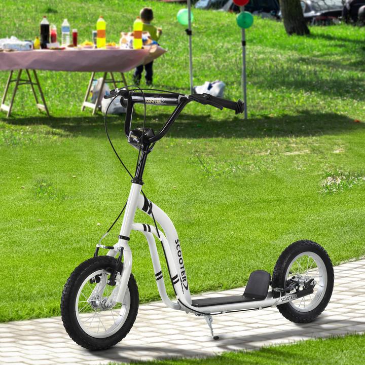 Actual product image Homcom Pedal scooter with handbrake