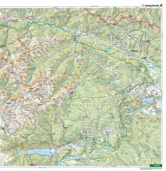 Nationalpark Triglav - Kranjska Gora - Planica - Bled 35000 (German, 2013)