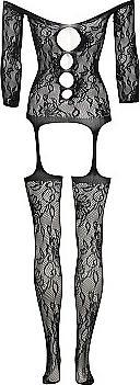 Actual product image Le Désir Criss Cross Neck Bodystocking (One size)
