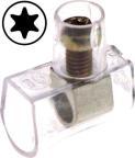 Fix-Pro Samlemuffe 2,5/4 mm² med TORX 10 Polyamid, transparent halogenfri - (100 stk.)