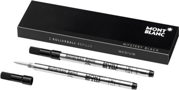 Produktbild Montblanc Rollerpatronen (Schwarz, 0.50 mm, 2 Stk.)