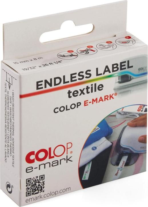 Produktbild Colop Textilband e-mark, 1 Rolle