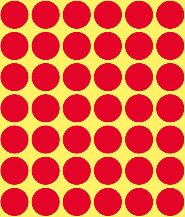 Produktbild Avery Zweckform Markierungspunkte, Durchmesser 18 mm, rot Inhalt: 1056 Etiketten