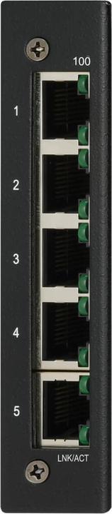Actual product image Eaton 5-Port Unmanaged Industrial Ethernet Switch - 10/100mbps Ruggedized -40 to 75 C DIN/ (5 Ports)