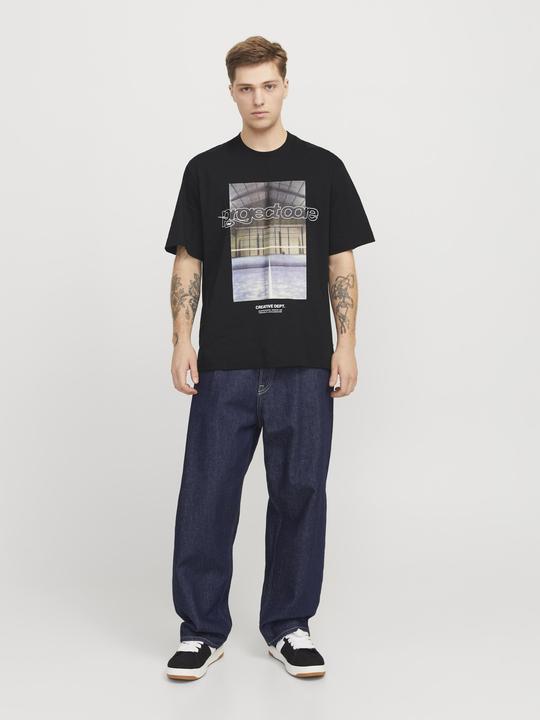 Actual product image Jack & Jones Gedruckt Rundhalsausschnitt T-shirt T-shirt (S)