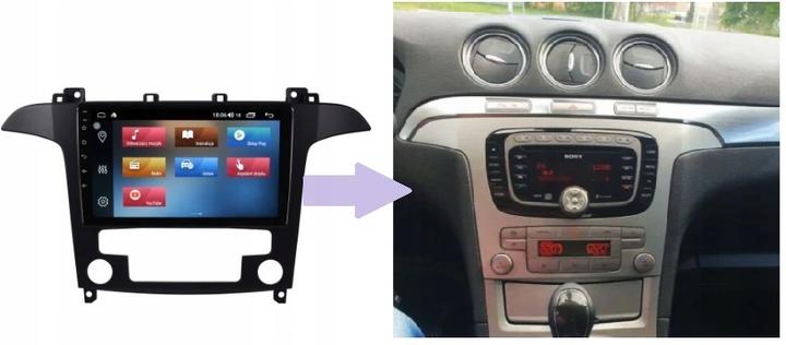 Produktbild No Name RADIO GPS NAVIGATION FORD S-MAX 2006-2015 ANDROID (9")