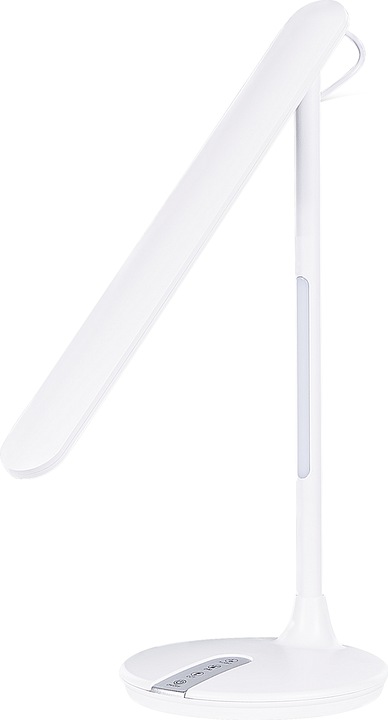 Produktbild Beliani Schreibtischlampe LED Metall weiss 38 cm verstellbar DRACO (700 lm)