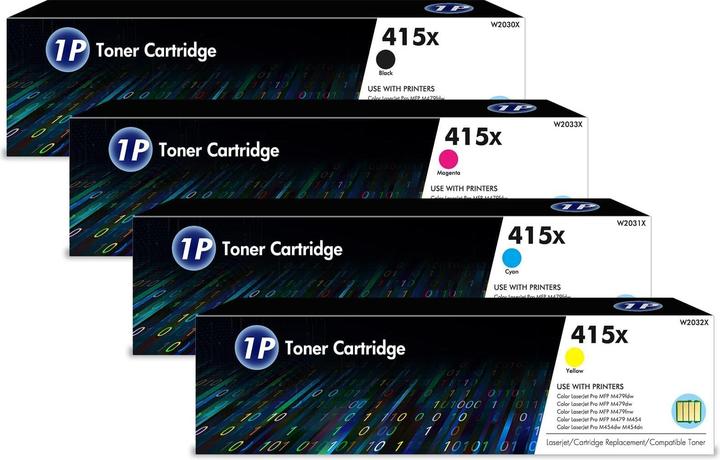 Image du produit Amstech 415X 415A Multipack pour HP (C, CF, M, Y)