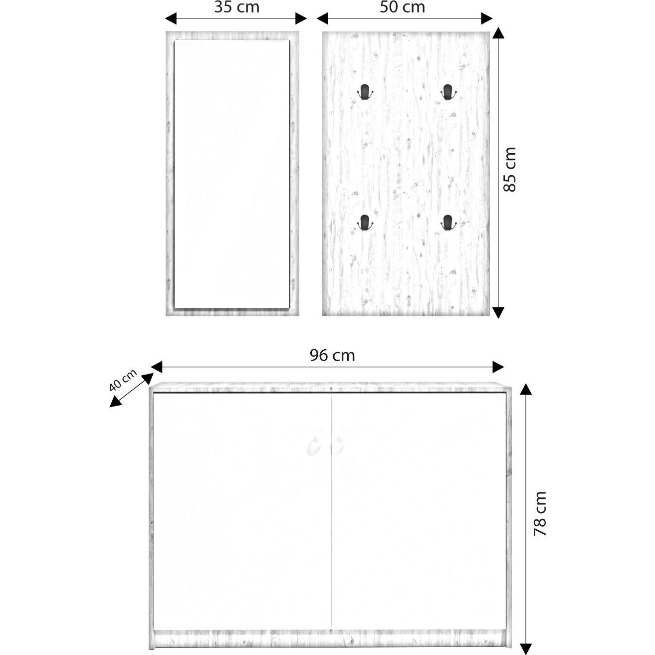 Thumbnail - Kalune Design, Garderobe + Kleiderhaken, Isabella