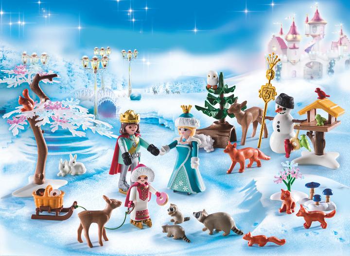 Produktbild Playmobil Adventskalender «Eislaufprinzessin im Schlosspark» (Playmobil Special Plus)
