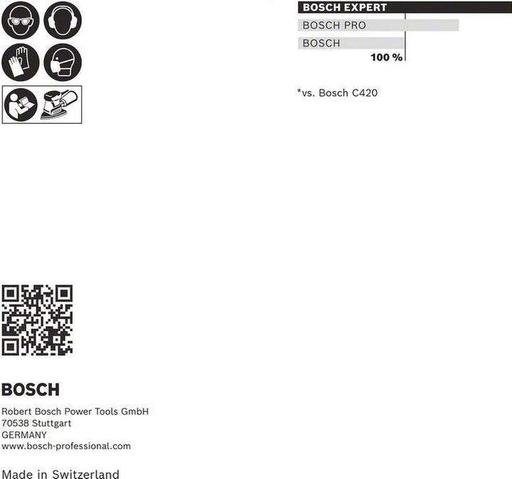 Actual product image Bosch Professional Zubehör Expert C470 (120, 180, 60)