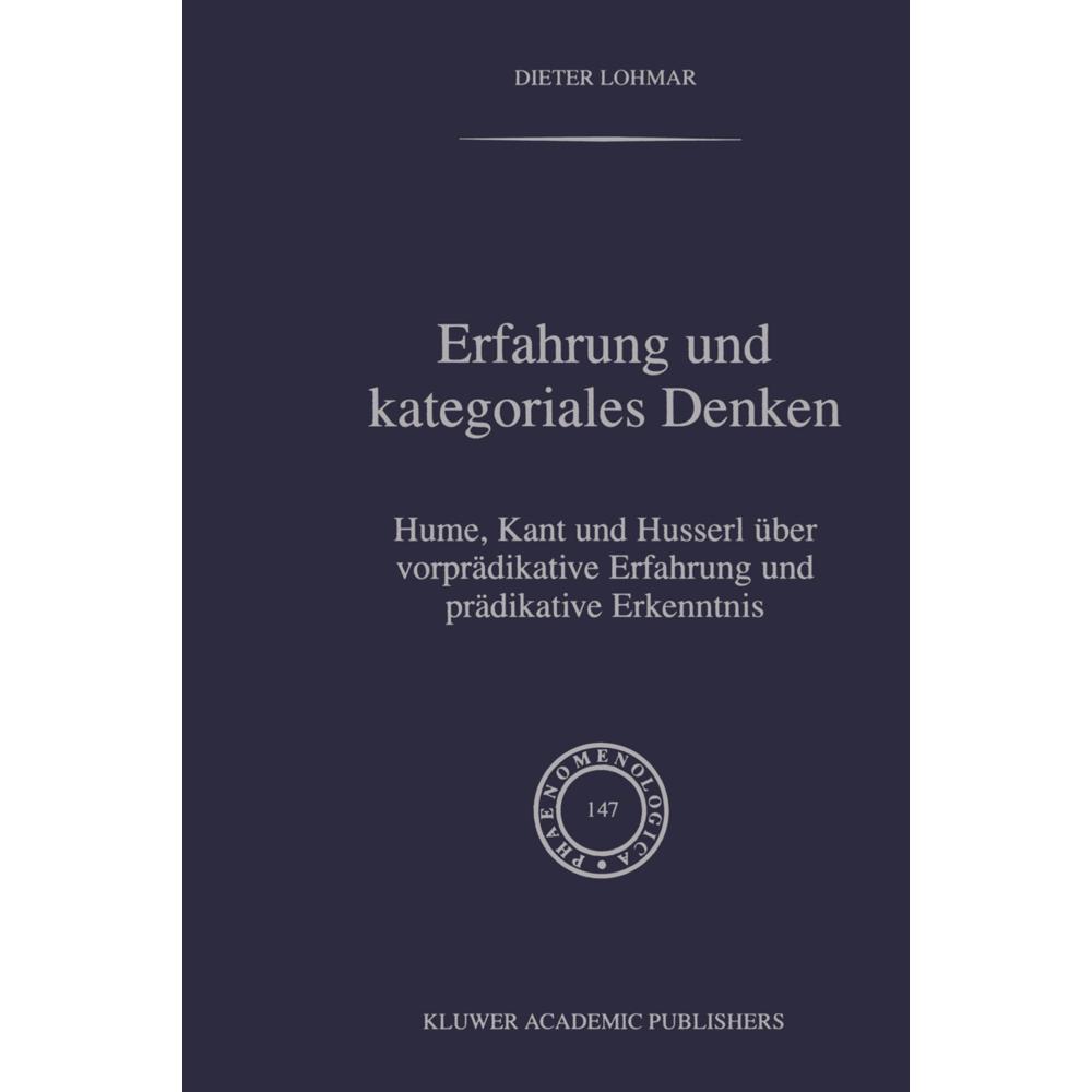 Erfahrung und Kategoriales Denken, Fachbücher