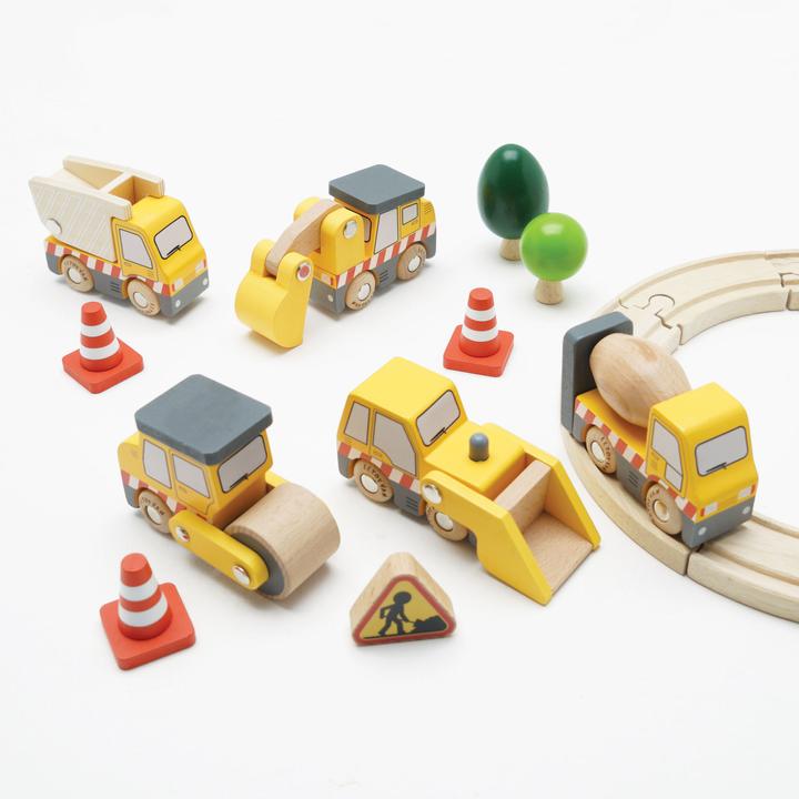 Produktbild Le Toy Van Baufahrzeug Set