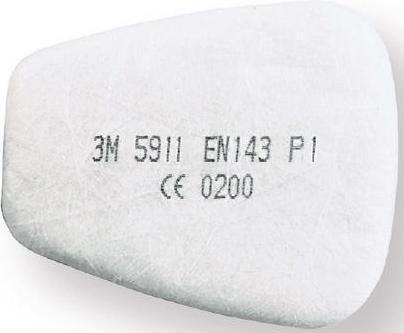Produktbild 3M FILTR PRZECIWPYŁOWY 5911 1szt. (1 x)