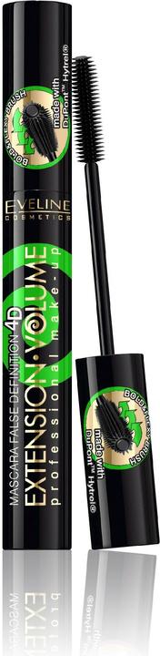 Eveline Extension 4D Extreme Curl Mascara Wimpernzange Schwarz 10ml (Schwarz)