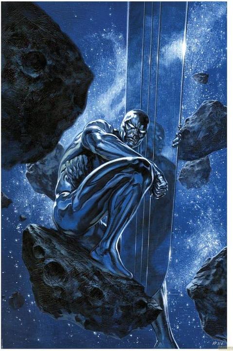 Sideshow Marvel Kunstdruck Silver Surfer: Ghost Light 61 x 41 cm - ungerahmt (11.40 x 10.50 cm)