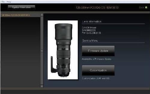 Produktbild Sigma USB-Dock Nikon Bajonett