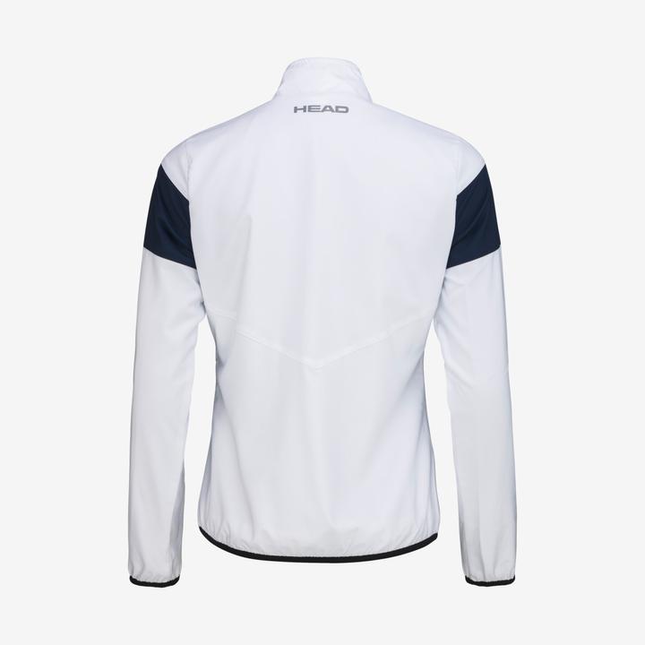 Produktbild Head Club Jacket W weiss/dunkelblau (XS)