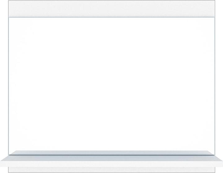 Produktbild En.Casa Badezimmerspiegel Krildihana 60x50x12 cm Weiss