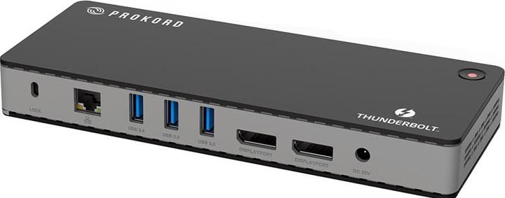 Actual product image Prokord Workplace Dockingstation Ii Thunderbolt (Thunderbolt, 9 ports)