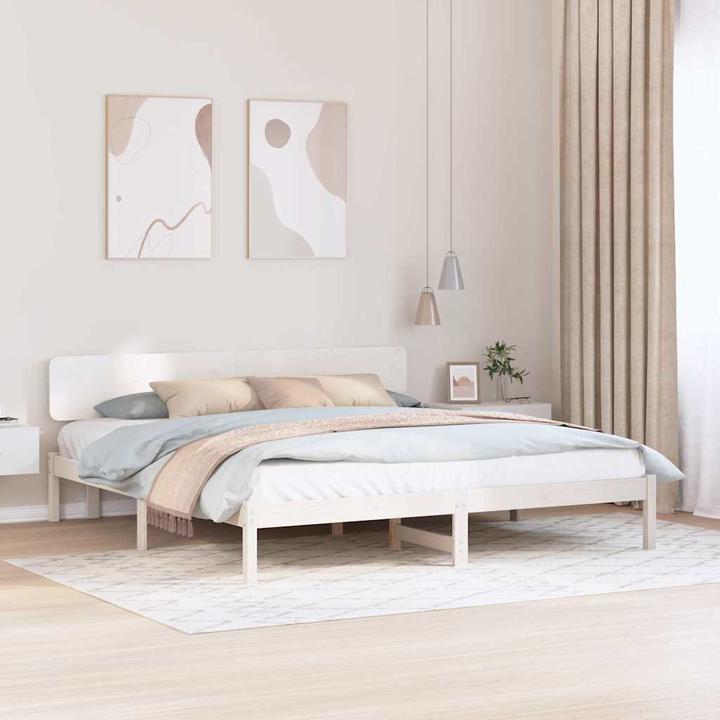 Image du produit vidaXL Holz-Bettgestell (180 x 200 cm)