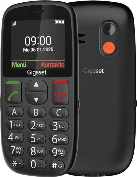 Produktbild Gigaset GL395 black (2.20", 0.30 Mpx, 2G)