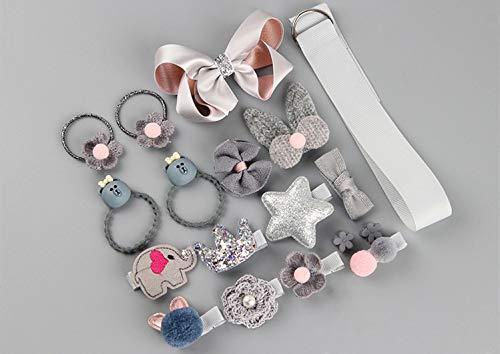 Produktbild Activity Board 18 Stück Haarspangen-Set Kleinkind Mädchen, Haarschmuck Mädchen, Haarspangen mit Geschenkbox (18 Stk.)
