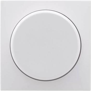 REV, Lichtschalter + Storenschalter, Abdeckung Dimmer Studio Weiss 0208700106