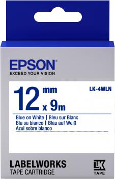 Etichetta energetica Epson Etichetta Cassetta Lk-4wln (1.20 cm, Blu)