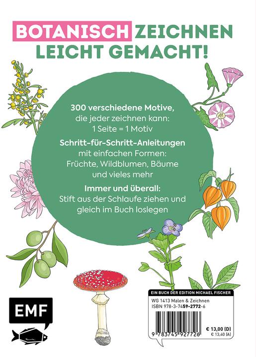 Immagine prodotto Disegna 300 motivi - Botanica