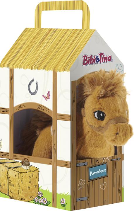 Produktbild Heunec Plüschpferd Bibi+Tina assortiert (18 cm)