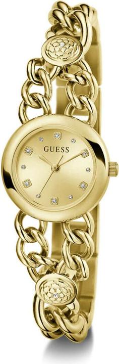 Image du produit Guess P Bracelet de breloques en or avec des liens ajustables en cristal (Acier inoxydable)