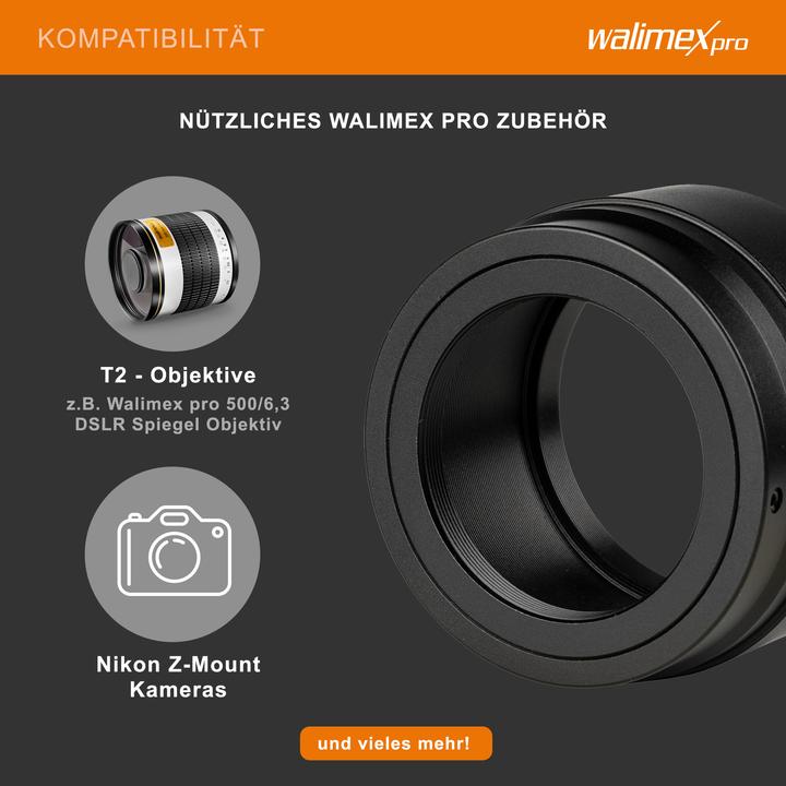 Produktbild Walimex pro T2 Adapter auf Nikon Z