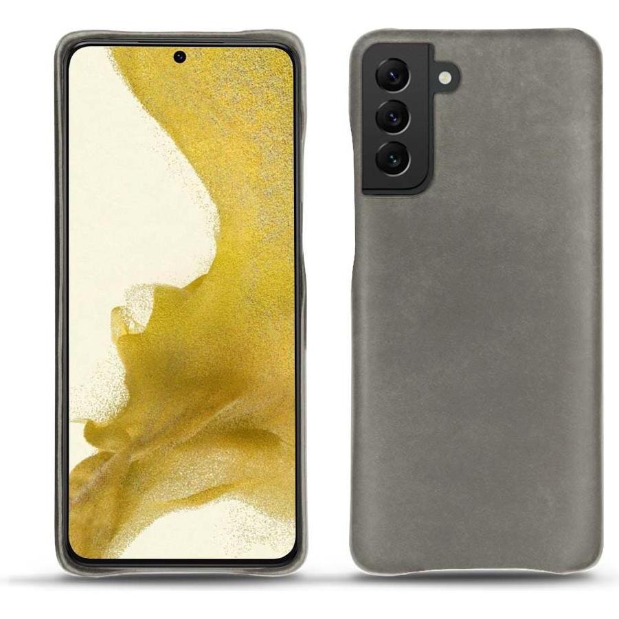Noreve Lederschutzhülle (Samsung Galaxy S22), Smartphone Hülle, Grau