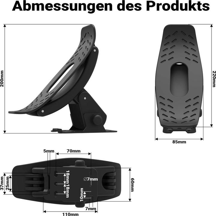 Produktbild Wiltec Boothalterung für Autodachträger