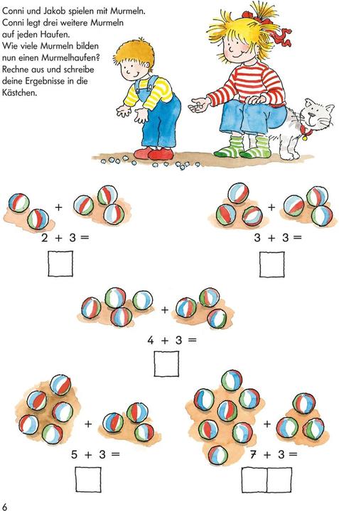 Actual product image Erstes Rechnen von 1 bis 20 (Ulrich Velte, Hanna Sörensen, German)