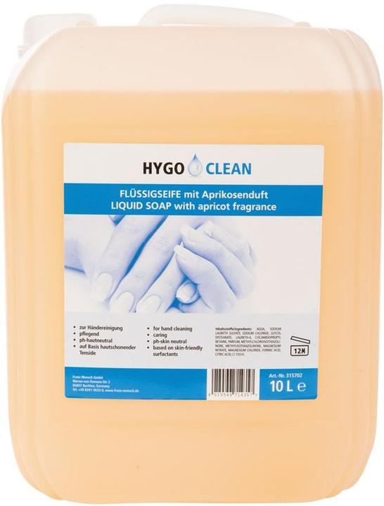 Hygoclean Sapone liquido Albicocca (Sapone liquido, 5000 ml)