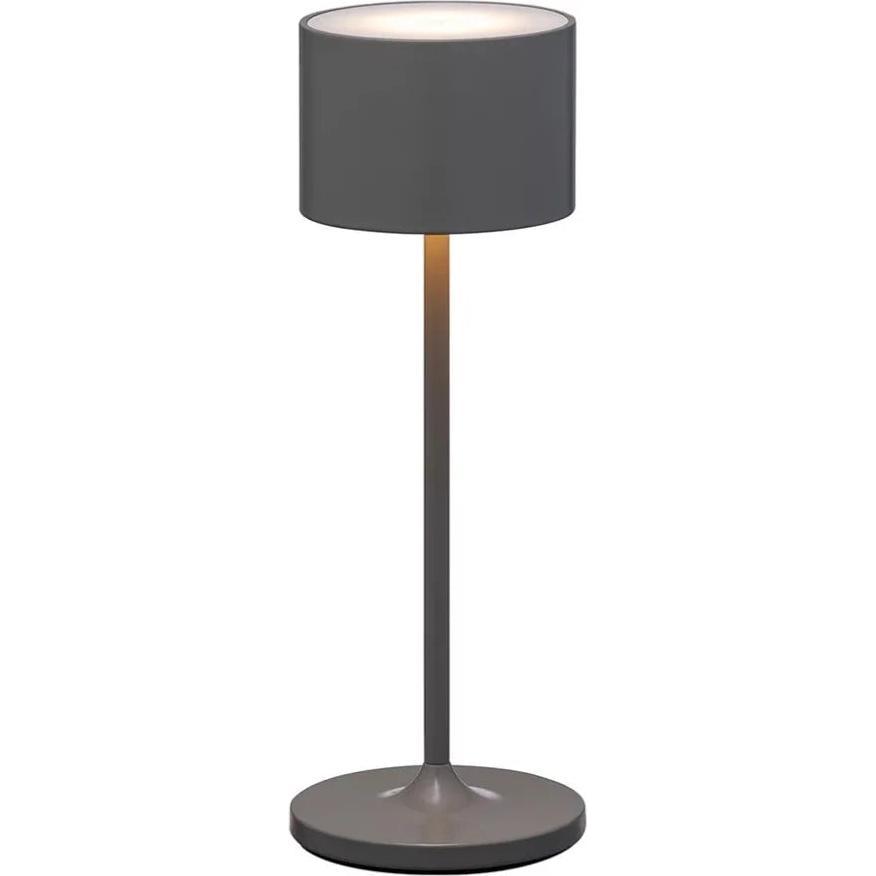 Blomus, Lampada da tavolo, Dispositivo mobile a LED -FAROL- Grigio caldo S