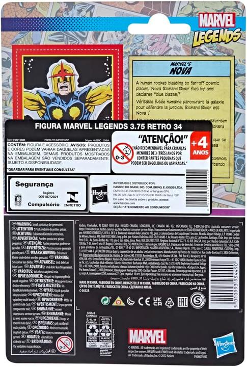 Produktbild Hasbro Marvel Legends 3.75" Nova by Kenner