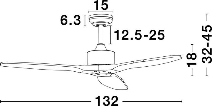 Actual product image Nova Luce Vento