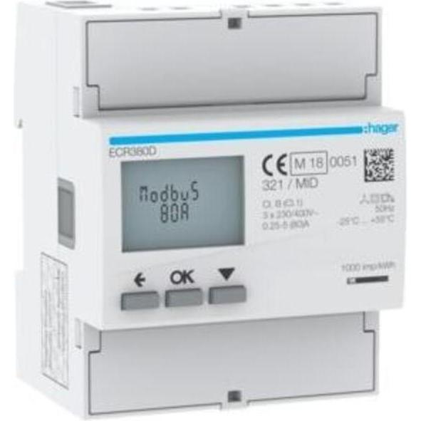Hager, Energiemessgerät, ECR380D