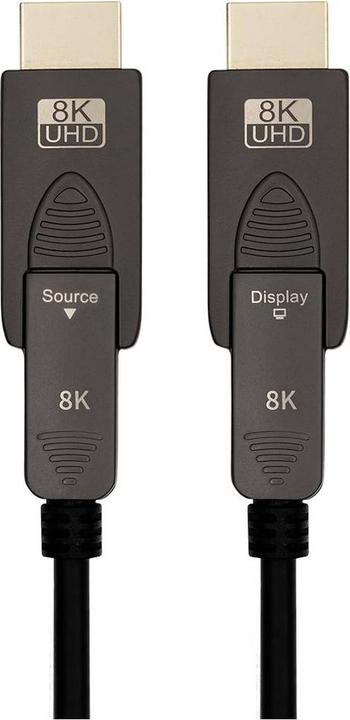 Actual product image Transmedia HDMI fibre optic cable (HDMI 2.1, 8k@60Hz, eARC) (30 m, HDMI)
